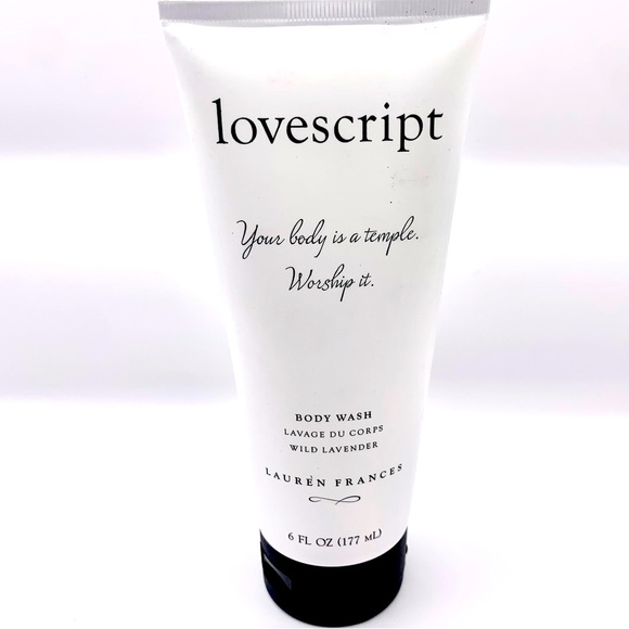 Lauren Frances Other - Lovescript  Body Wash by Lauren Frances New Factory Sealed Wild Lavender 6 Fl oz